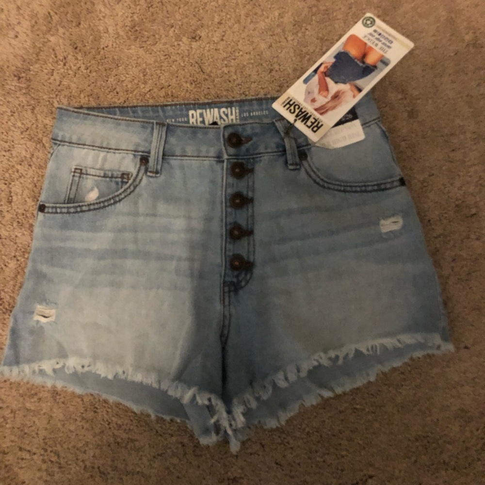 REWASH Jean Shorts